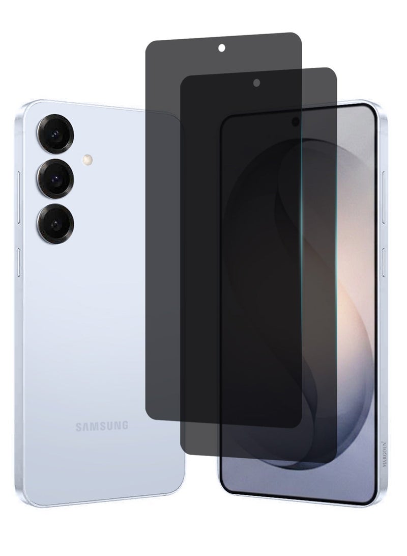 CATANES 2 Pack For Samsung Galaxy S26 Tempered Glass Screen Protector - Ultra Clear & Scratch Resistant - Bubble-Free Easy Installation- Privacy - Image 2